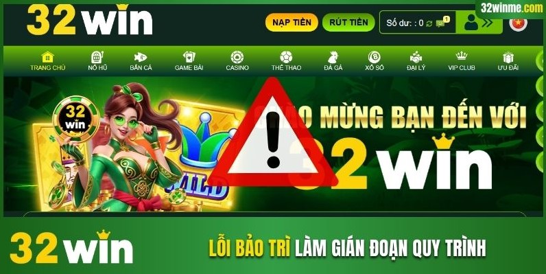 Lỗi bảo trì làm gián đoạn quy trình thanh toán